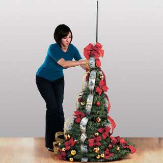 Thomas Kinkade Pre Lit Pull Up Christmas Tree Wondrous Winter