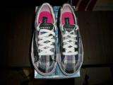SPERRY CASTAWAY BLACK/PINK/PLAID GIRLS SHOES YOUTH SZ 2  