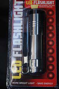 LED High Intensity Flashlight   No Bulbs To Replace!  