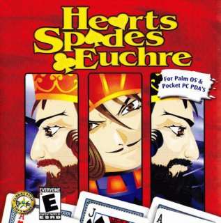 Hearts, Spades & Euchre for PALM / POCKET PC card games  