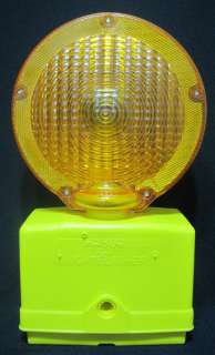   Lite Construction Barricade Safety Flashing Amber Warning Light  