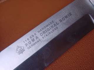 Vintage Puma Bowie Knife . Mint Condition !  