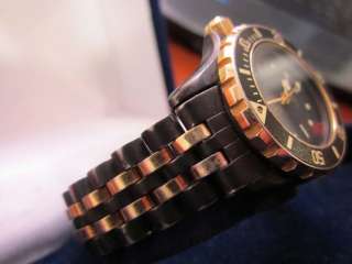 Tag Heuer Professional 200m Black PVD and Gold Tone Stainless Date 