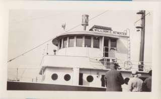 Great Lakes Steamer William C. Atwater Snapshot  