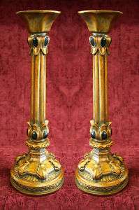 Pair of ALTAR CANDLESTICKS, Candle Holders   NEW!  