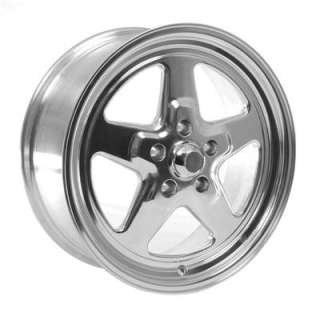 Summit Racing 521 7765PS Wheel, Fast Five, Aluminum, Polished, 17 in 