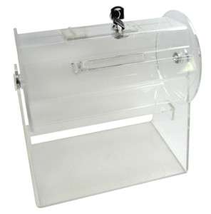 Acrylic Event Raffle Drum for Fundraisers & Tradeshows  