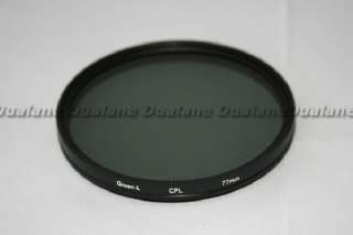 77mm CPL C PL PL CIR Circular Polarizer Lens Filter NEW  