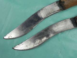 Set of 3 Indian India Vintage KUKRI Fighting Knife  