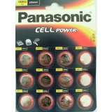 Panasonic CR 2032 Lithium Knopf Batterie   Twelve Pack