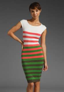 MILLY Multi Striped Dress in Multi  