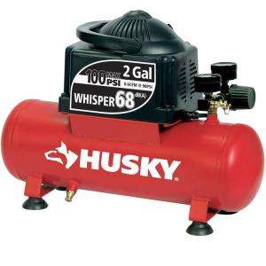 Husky 2 Gallon Portable Electric Air Compressor HHD2NK at The Home 