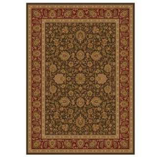 Orian Rugs Davenport Chocolate 7 ft. 10 in. x 10 ft. 10 in. Area Rug 
