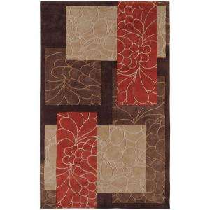   Meredith Brown 8 Ft. X 11 Ft. Area Rug MERE 8889 