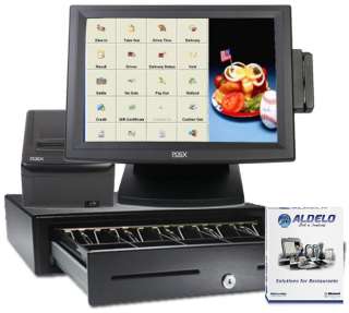 POS X ALDELO PRO ALL IN ONE RESTAURANT 2GB COMPLETE POS NEW  