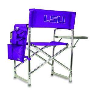   Louisiana State University Purple Sports Chair with Embroidered Logo