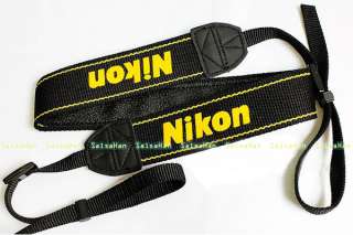 Shoulder Neck Strap For Nikon D7000 D5100 D5000 D3100 D3000 D800 D3 
