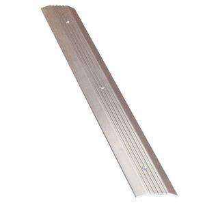 AFCO 36 in. x 4 in. Grooved Saddle Aluminum Threshold Door 