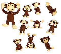 Monkeyin Around Figures Monkey Party Favors * 50 PCS *  