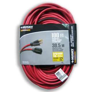  ft. Red and Black 12/3 SJTW Extension Cord AW62613 at The Home Depot