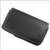 Black PU Leather Clip Case Pouch Holster for Pantech Hotshot 8992 