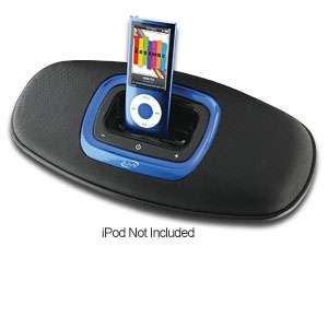 iLive IS150B iPod Speaker System   2 Channel, Blue Backlight, 3.5mm 