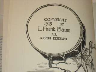 Baum THE SCARECROW OF OZ Reilly & Lee c.1915 w/DJ  