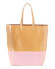  Colorblock North South Tote, Pink