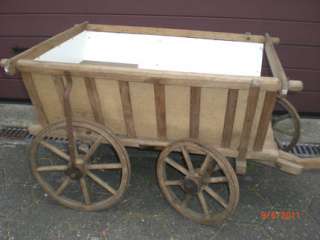 Antiker Handleiterwagen aus Holz, ca. 100 Jahre alt in Nordrhein 