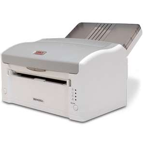 Okidata B2400N Mono Laser Printer   21 ppm, 1200 x 600 dpi, USB at 