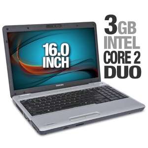 Toshiba Satellite L505 S6951 Laptop Computer   Intel Core 2 Duo T6500 
