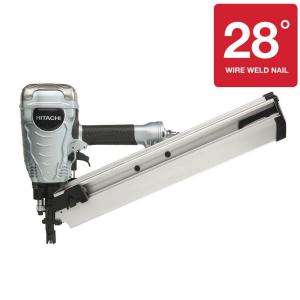 Hitachi 3 1/2 in. Stick Wire Weld Framing Nailer (28° Wire Collated 2 