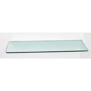 Floating Glass Shelves 10 in. x 36 in. x 3/8 in. Rectangle Glass 