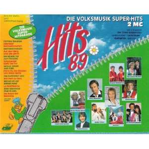 Hits 89   Die Volksmusik Superhitparade [Musikkassette] Verschiedene 