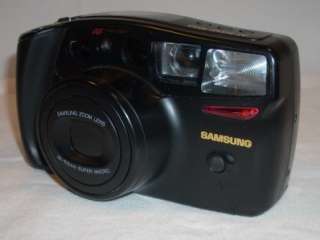   Samsung AF Zoom 1050 35mm Point & Shoot Film Camera w/Case  