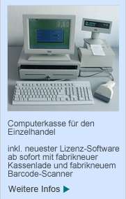 Zahlung und Versand Artikel im POS Ware Computerkassen GmbH Shop bei 