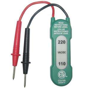 Commercial Electric 110/220 VAC Voltage Tester MS8900H at The Home 