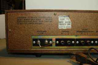 Quadraphonic 4 Channel 8 Track Player Electrophonic Model 914 Morse 