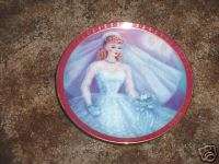 Danbury Mint Plate 1959 Barbie Bride to Be  