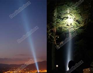   7500lumen HID Xenon Rechargeable Flashlight Spotlight Torch 7800mah