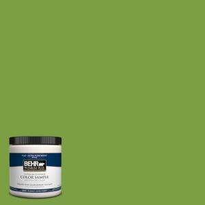 BEHR Premium Plus 8 oz. Pepper Grass Interior/Exterior Paint Tester 