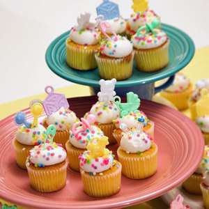 Baby Shower Decoration Favor Toppers Embellishment 64ct  
