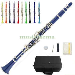 color clarinet Bb great material technic tone BLUE#2  