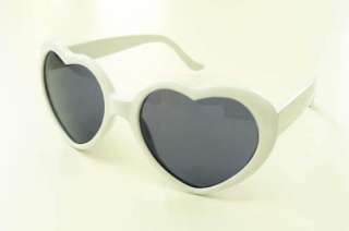 Retro Sonnenbrille Herz Brille Herzbrille 10 Farben  