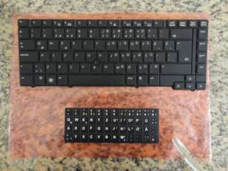 HP Notebook Tastatur 8440p Türkei + DT Tastaturaufkleber *NEU* in 