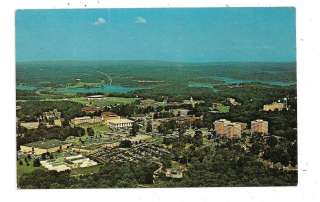 Aerial View of Clemson University Campus Clemson SC Pickens Postcard 