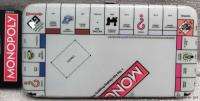 Habro Classic MONOPOLY GAME BOARD Light Blue Hinged WALLET  