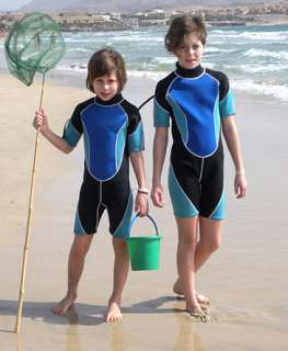 Kinder Neopren Shorty Bade Surf Anzug Neoprenanzug NEU  
