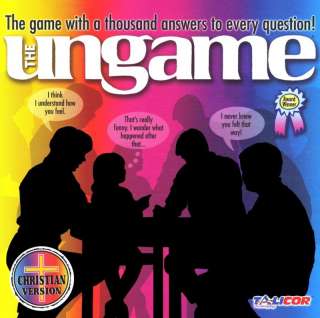 Game  The Ungame, Christian Version FREE SHIPPING!  