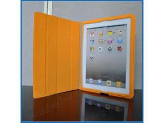 case smart cover foldable case stand for apple ipad 2